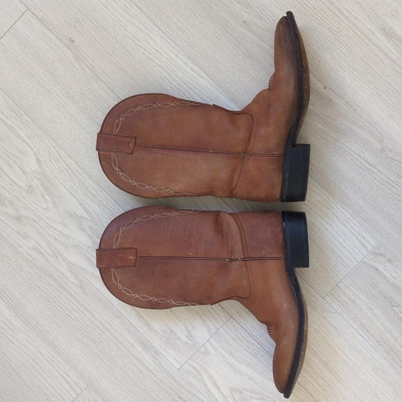 Tony Lama Western Cowboy Boots - Picture 8 of 15